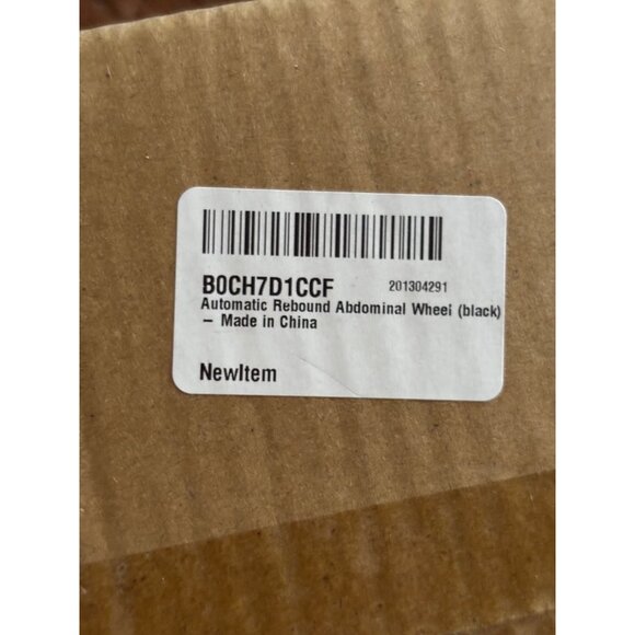 Automatic Rebound  ABs Wheel Black 31.5x20x21cm Naliks Training Device - Picture 7 of 8